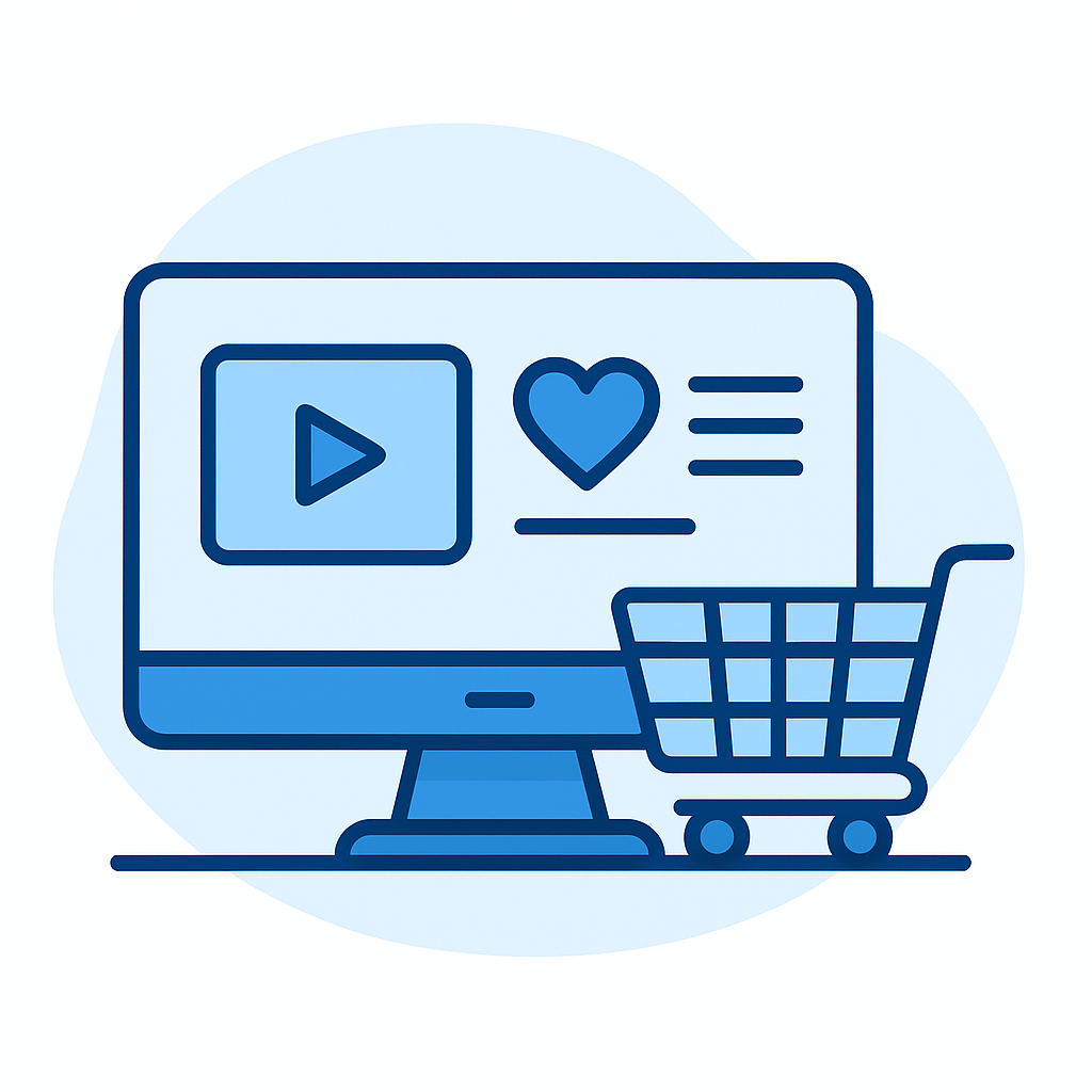 Marketplace & Hosting illustration